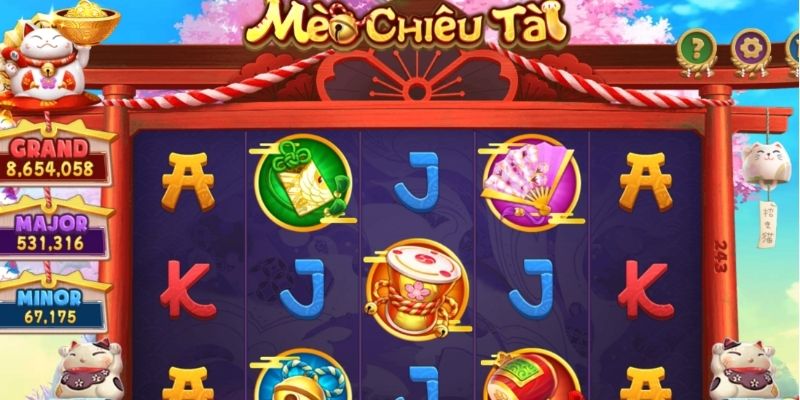 Mèo chiêu tài 8KBET là siêu phẩm game slot hàng đầu